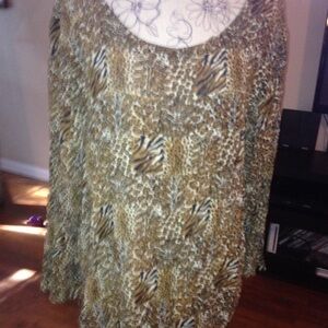 Lotus 1X animal print top